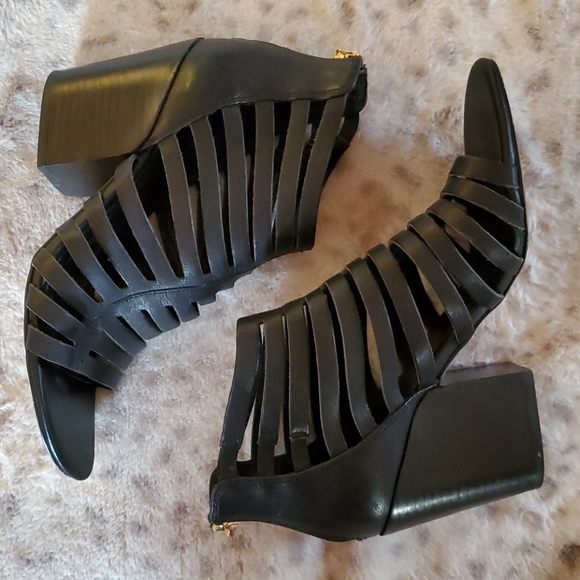 Isola black gladiator heeled sandals - Picture 2 of 10